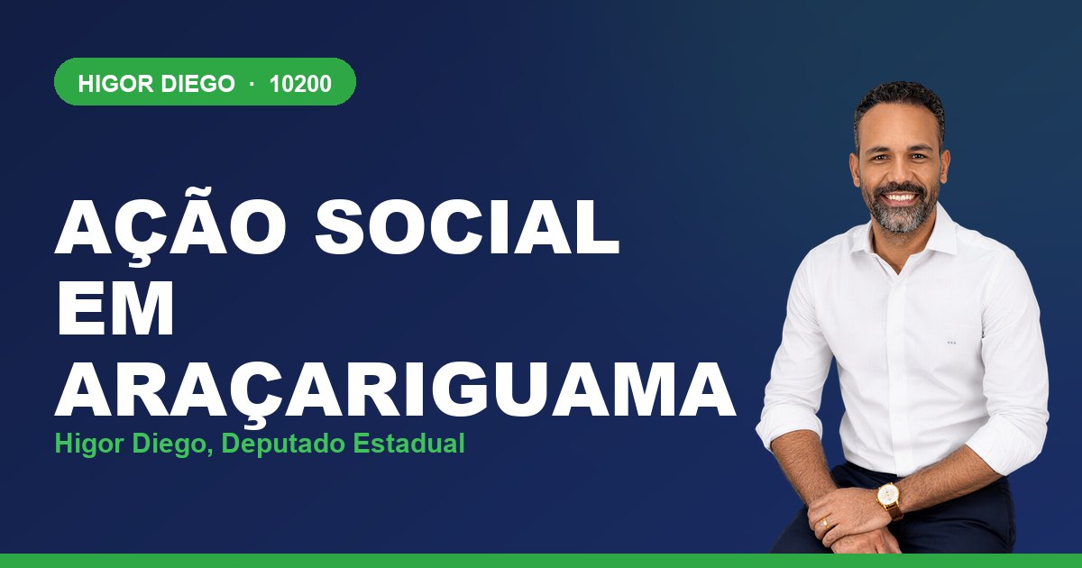 Ação Social em Araçariguama, com Higor Diego, deputado estadual 10200