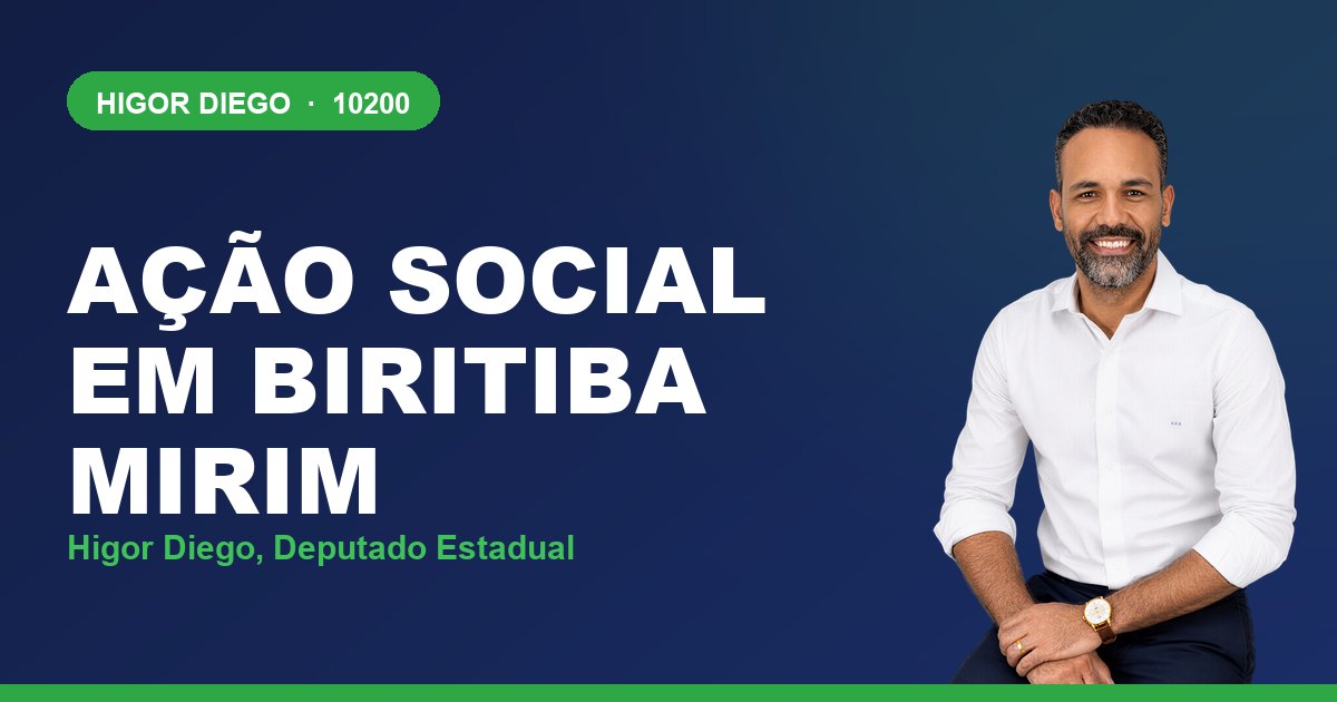 Ação Social em Biritiba Mirim, com Higor Diego, deputado estadual 10200