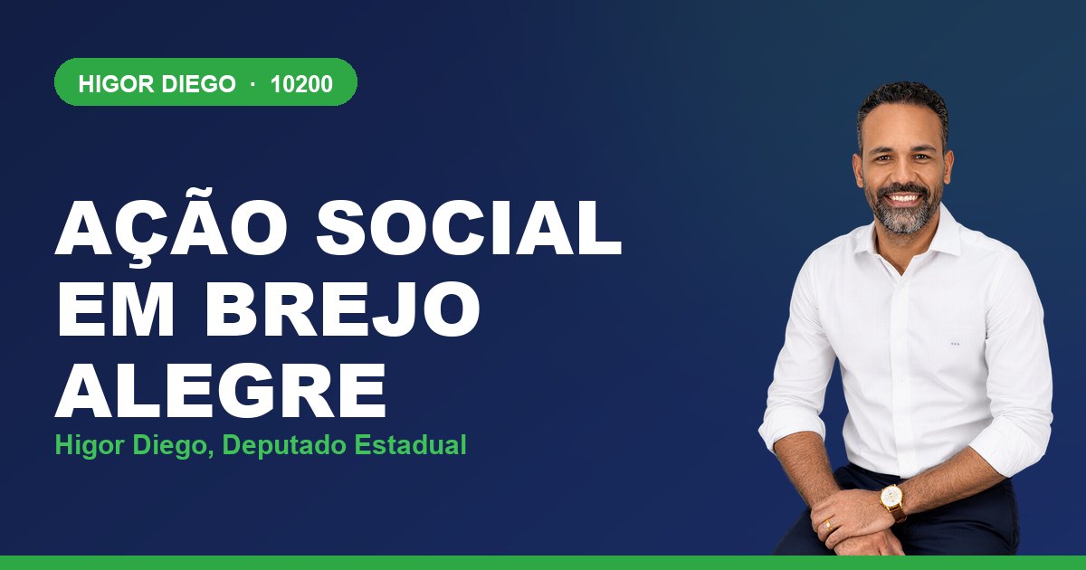 Ação Social em Brejo Alegre, com Higor Diego, deputado estadual 10200