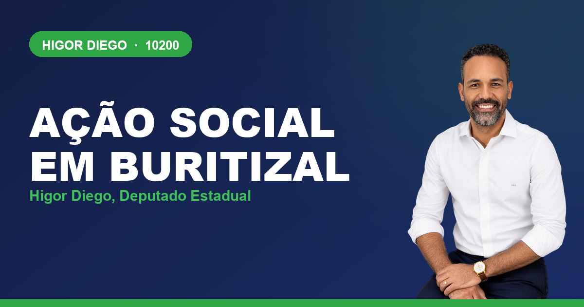 Ação Social em Buritizal, com Higor Diego, deputado estadual 10200