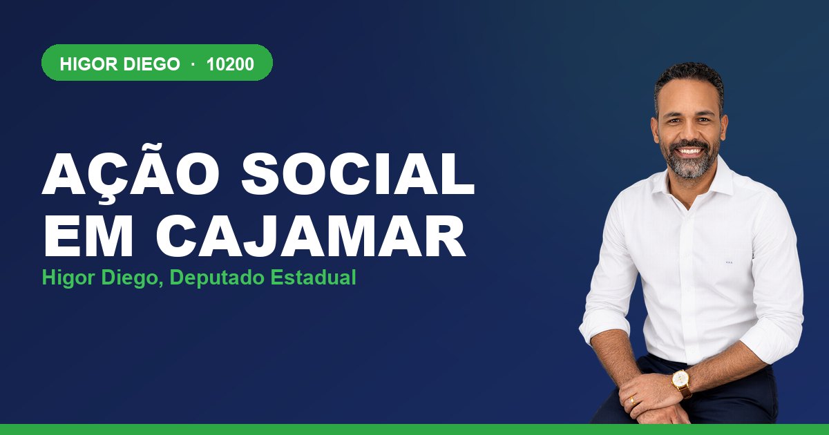 Ação Social em Cajamar, com Higor Diego, deputado estadual 10200
