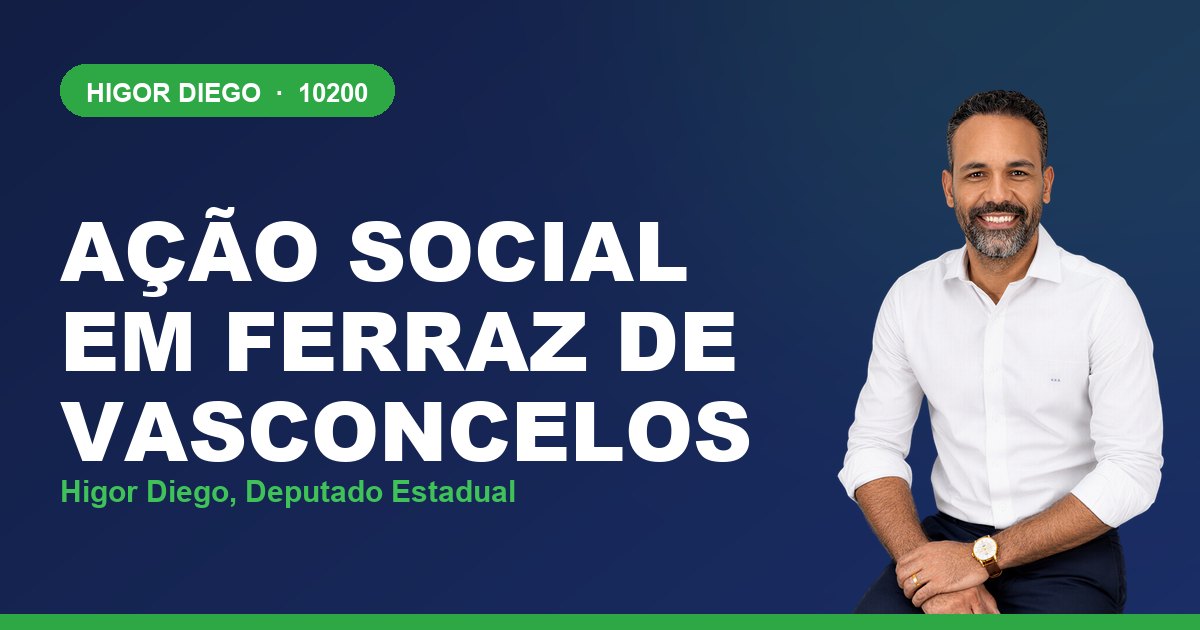 Ação Social em Ferraz de Vasconcelos, com Higor Diego, deputado estadual 10200
