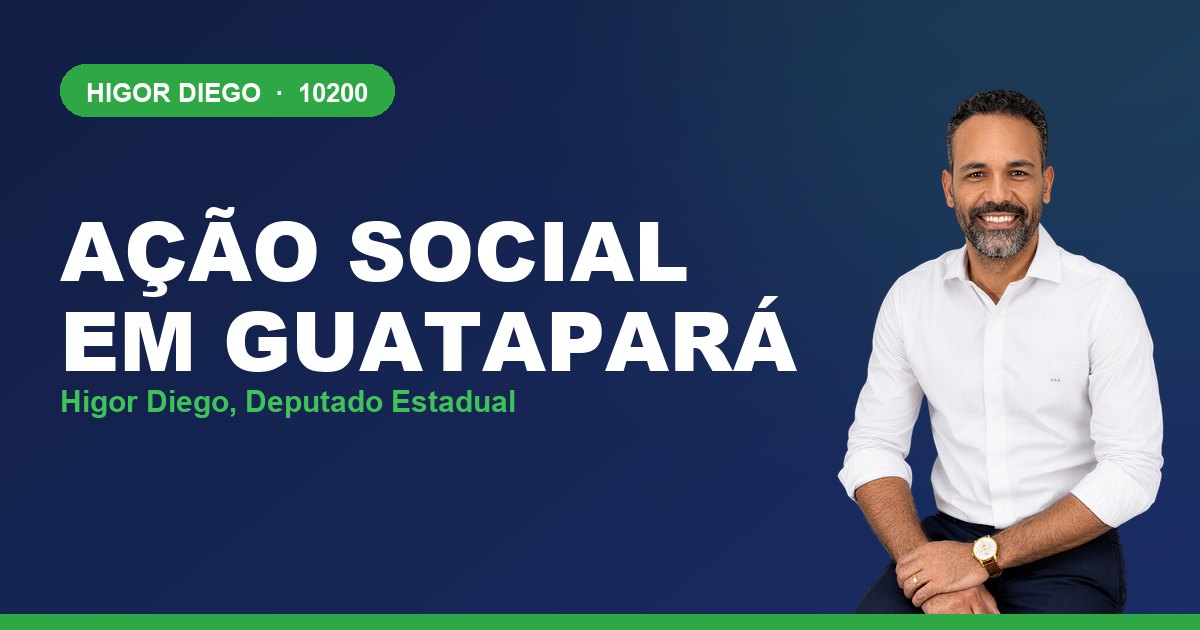 Ação Social em Guatapará, com Higor Diego, deputado estadual 10200