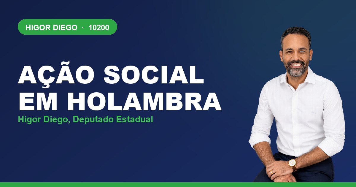 Ação Social em Holambra, com Higor Diego, deputado estadual 10200