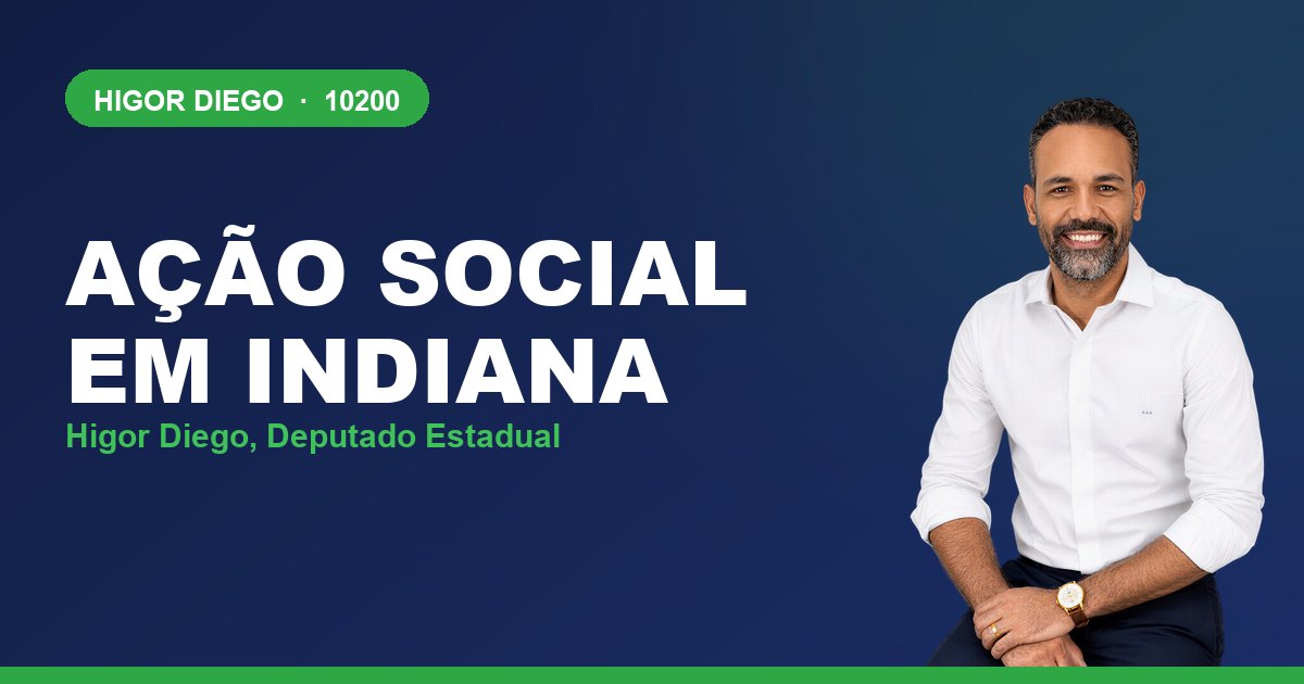Ação Social em Indiana, com Higor Diego, deputado estadual 10200