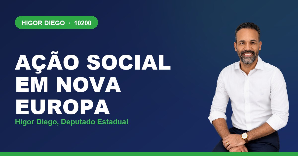 Ação Social em Nova Europa, com Higor Diego, deputado estadual 10200