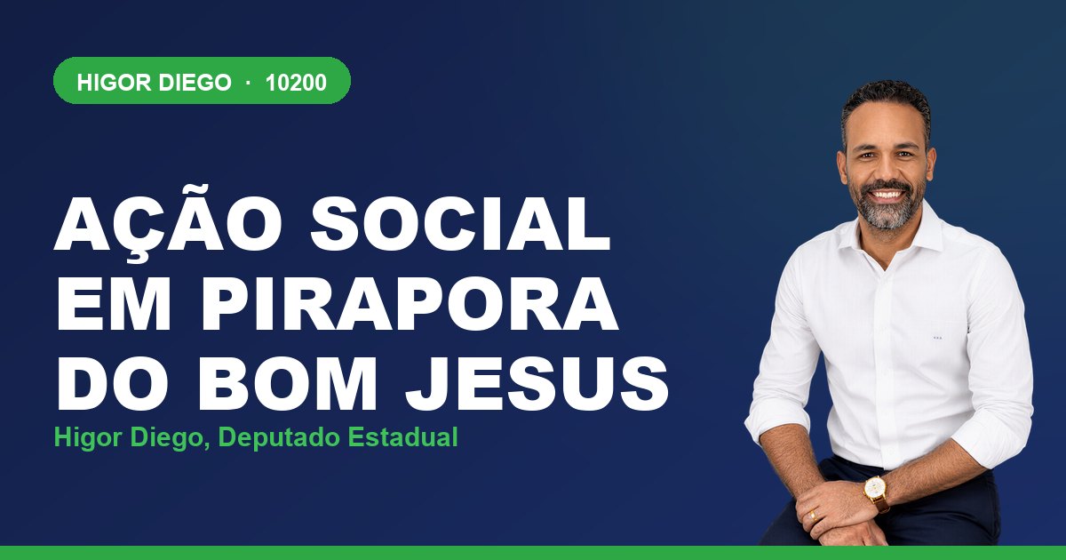 Ação Social em Pirapora do Bom Jesus, com Higor Diego, deputado estadual 10200