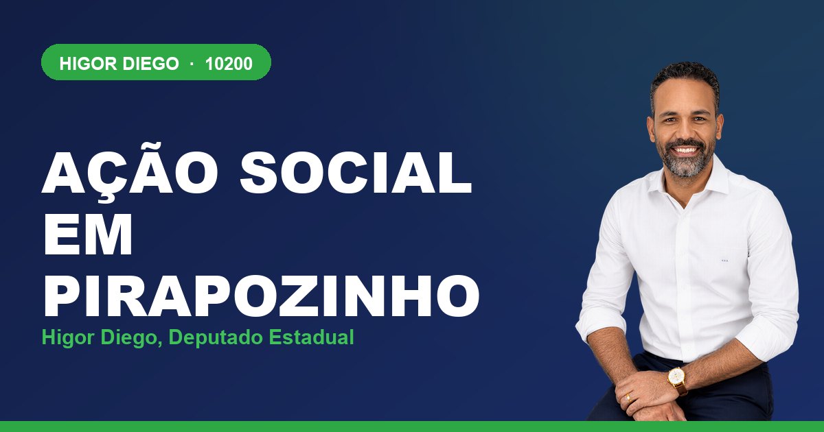 Ação Social em Pirapozinho, com Higor Diego, deputado estadual 10200
