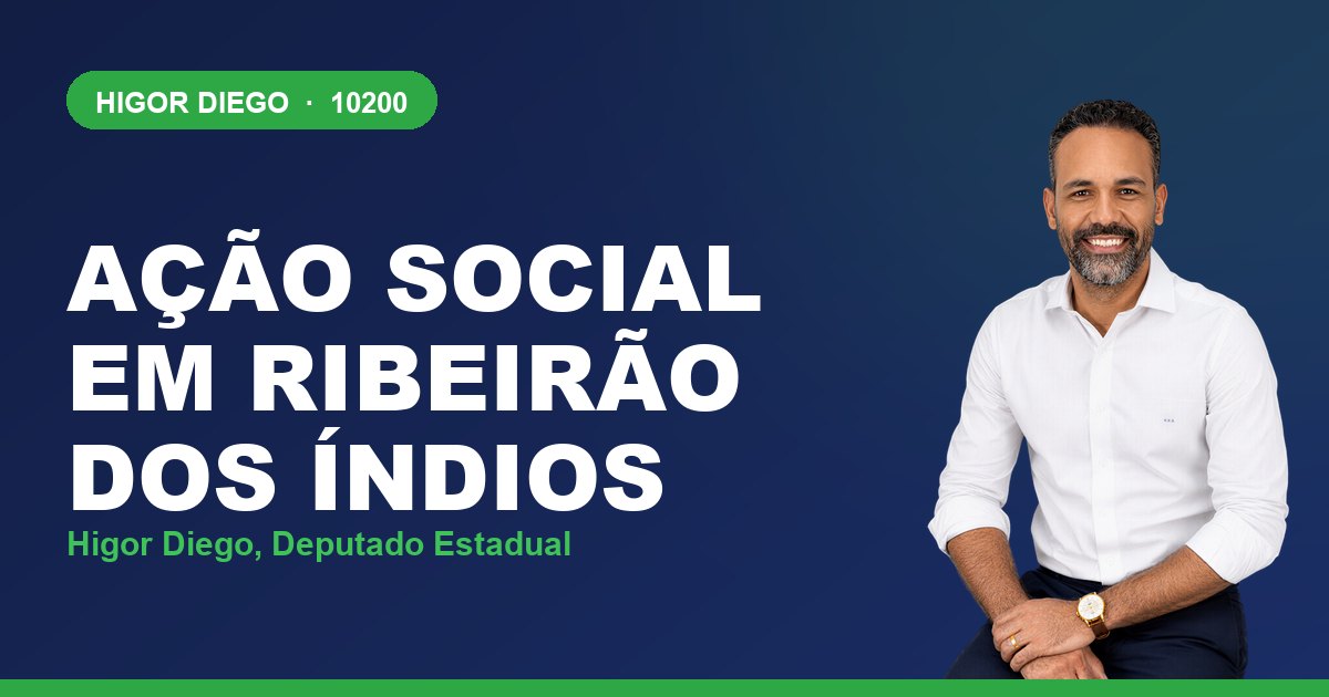 Ação Social em Ribeirão dos Índios, com Higor Diego, deputado estadual 10200