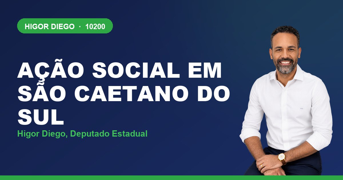 Ação Social em São Caetano do Sul, com Higor Diego, deputado estadual 10200