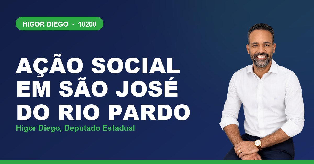 Ação Social em São José do Rio Pardo, com Higor Diego, deputado estadual 10200