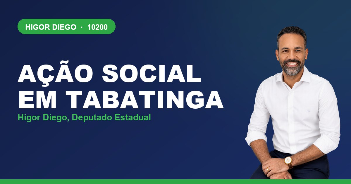 Ação Social em Tabatinga, com Higor Diego, deputado estadual 10200