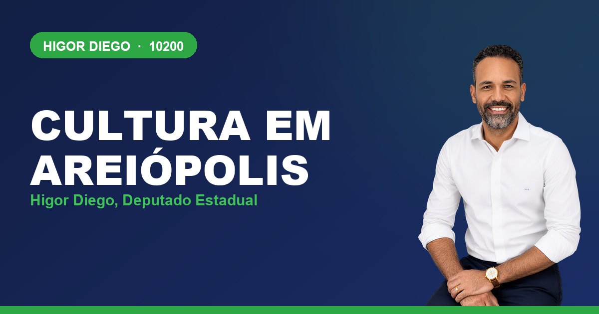 Cultura em Areiópolis, com Higor Diego, deputado estadual 10200