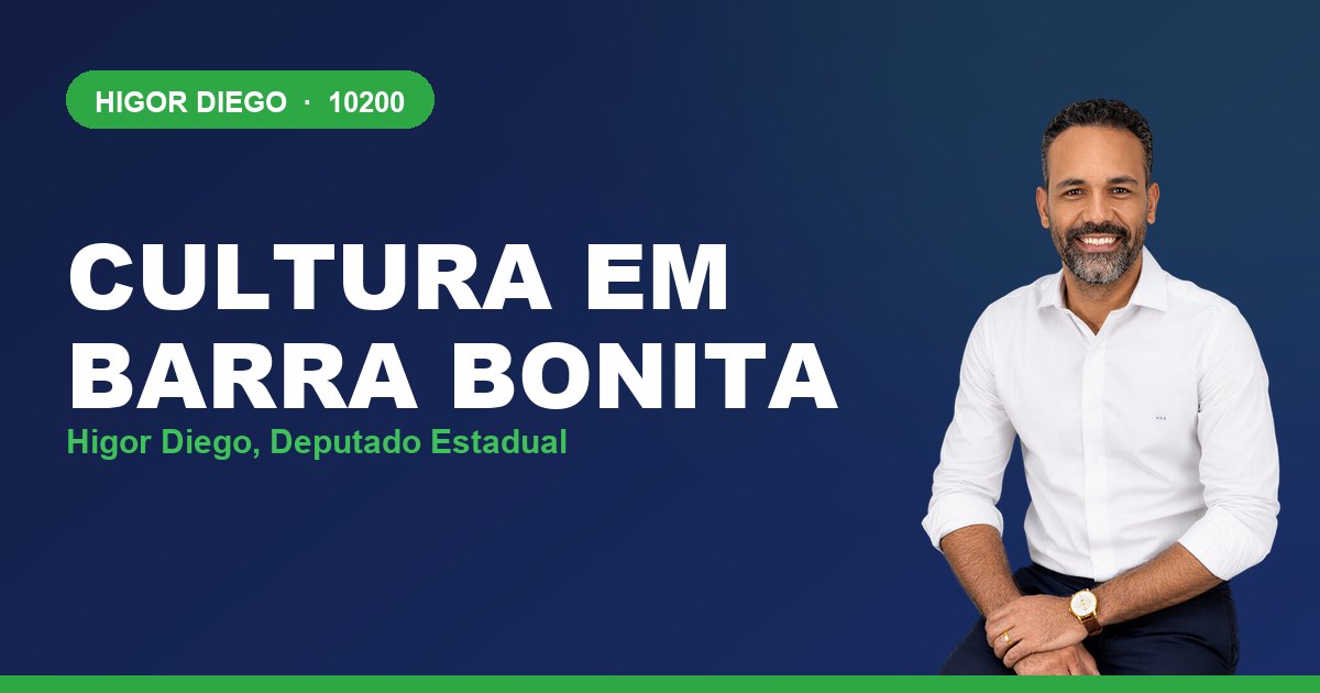 Cultura em Barra Bonita, com Higor Diego, deputado estadual 10200