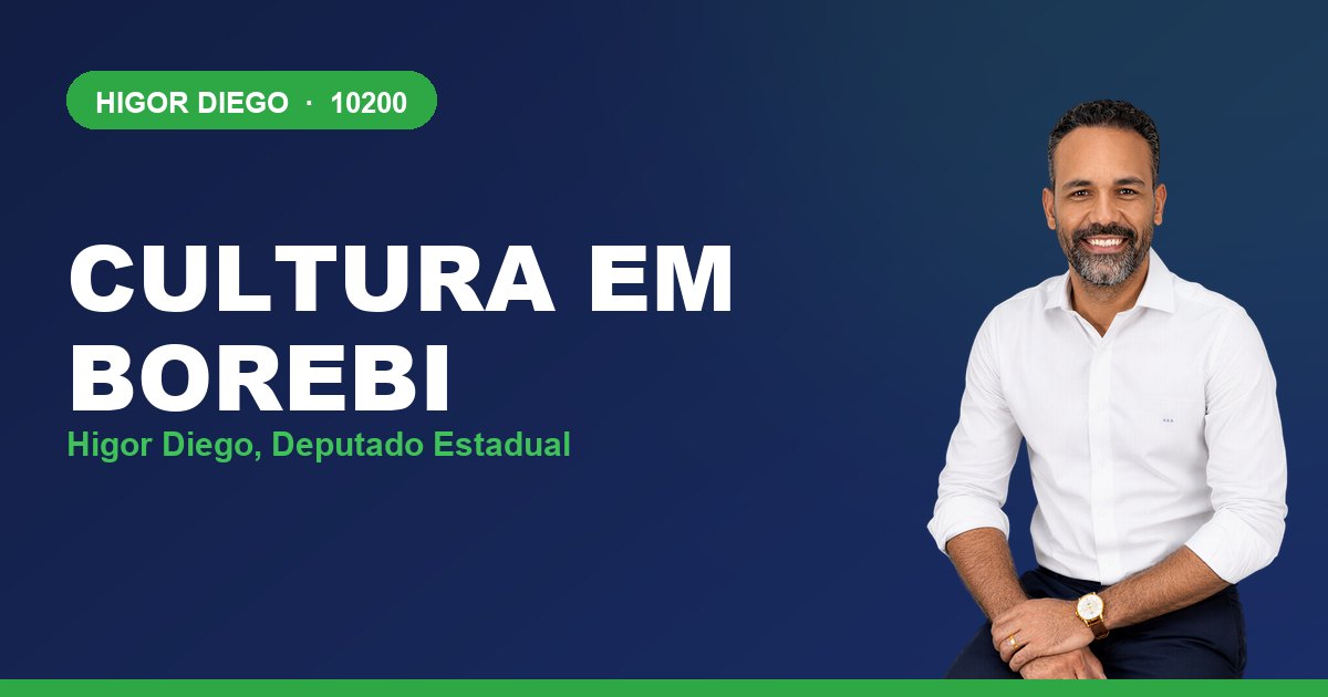 Cultura em Borebi, com Higor Diego, deputado estadual 10200