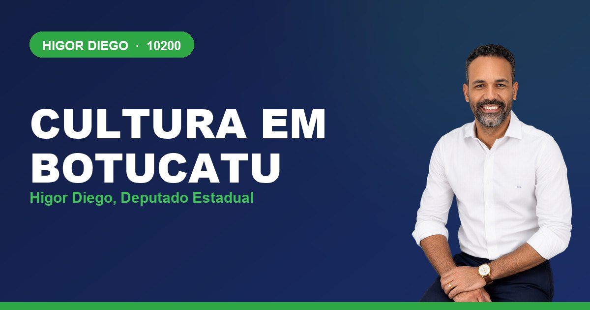 Cultura em Botucatu, com Higor Diego, deputado estadual 10200