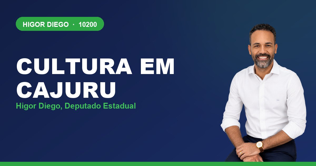 Cultura em Cajuru, com Higor Diego, deputado estadual 10200