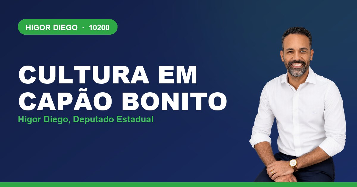 Cultura em Capão Bonito, com Higor Diego, deputado estadual 10200