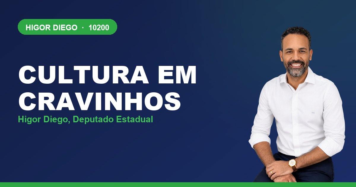 Cultura em Cravinhos, com Higor Diego, deputado estadual 10200