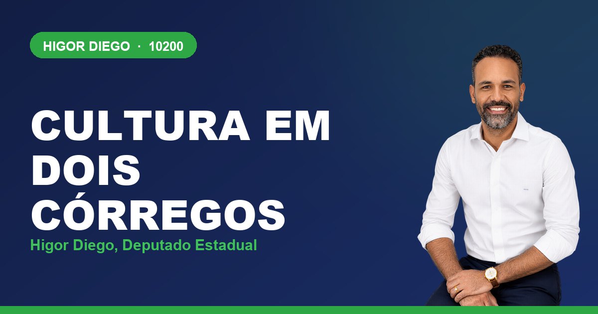 Cultura em Dois Córregos, com Higor Diego, deputado estadual 10200