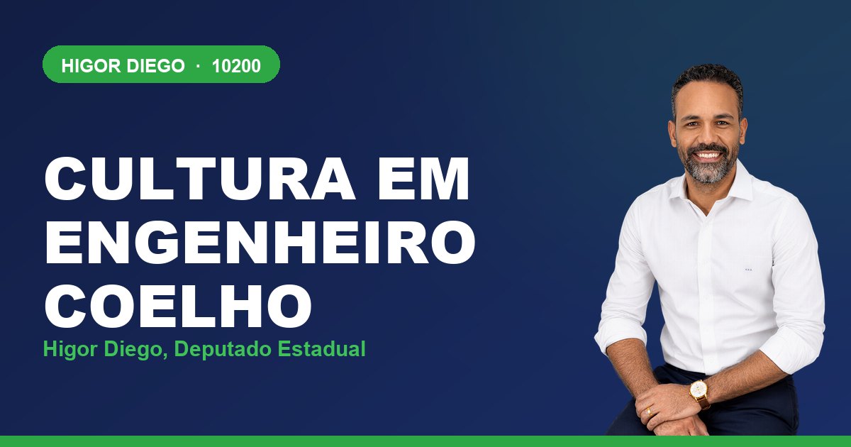Cultura em Engenheiro Coelho, com Higor Diego, deputado estadual 10200