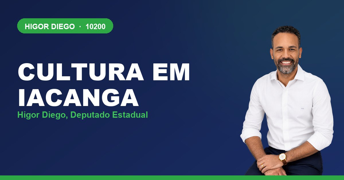 Cultura em Iacanga, com Higor Diego, deputado estadual 10200
