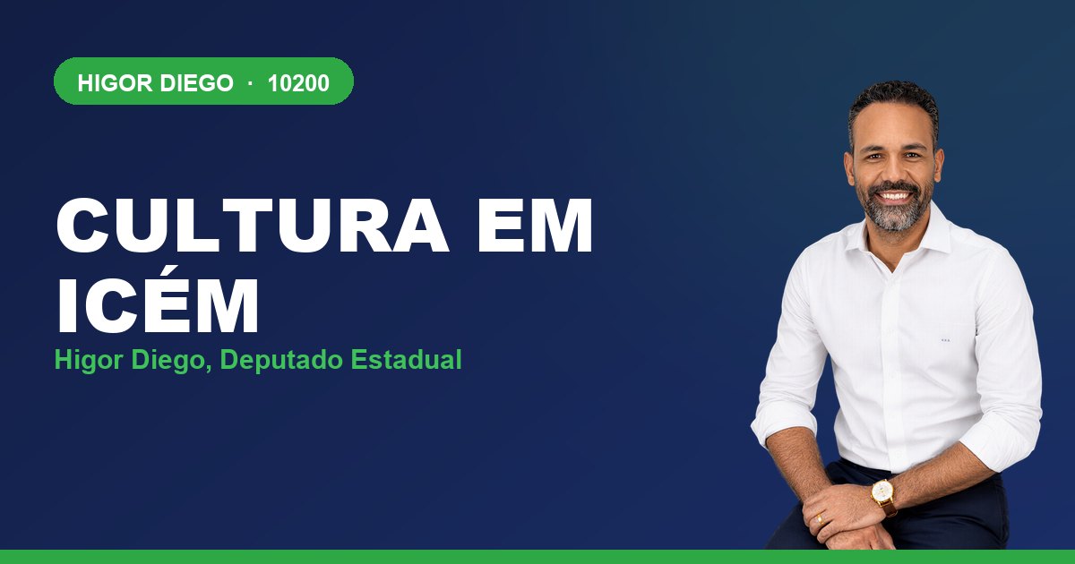 Cultura em Icém, com Higor Diego, deputado estadual 10200