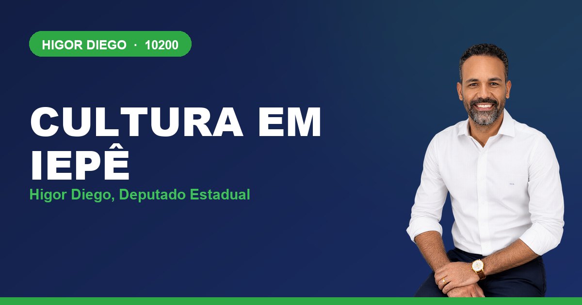 Cultura em Iepê, com Higor Diego, deputado estadual 10200
