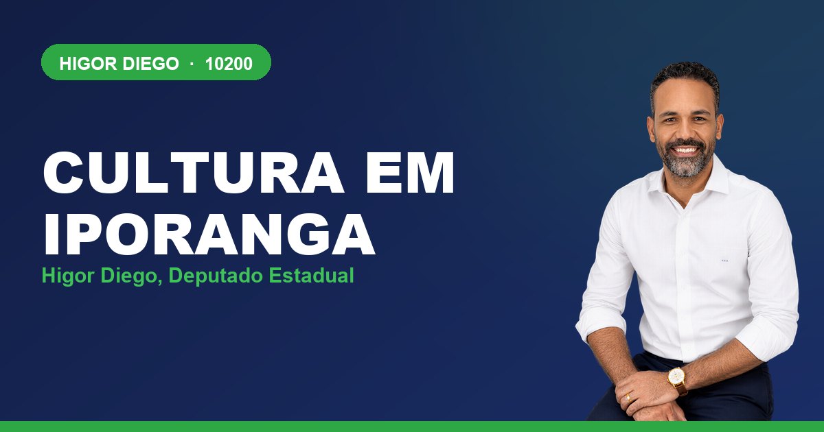 Cultura em Iporanga, com Higor Diego, deputado estadual 10200