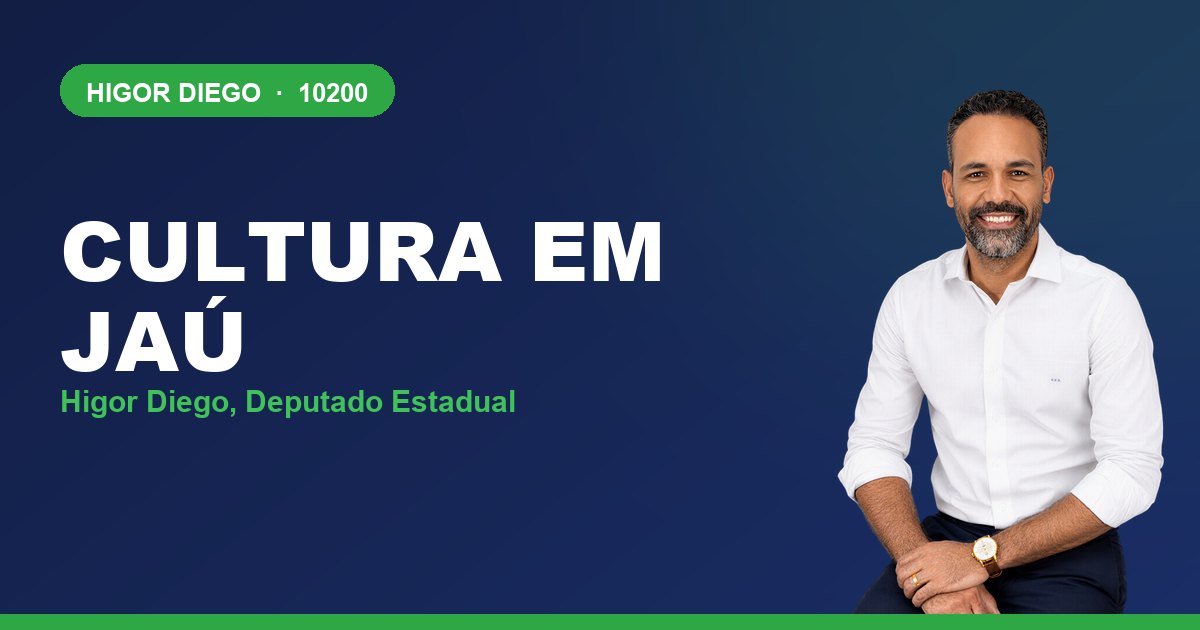 Cultura em Jaú, com Higor Diego, deputado estadual 10200