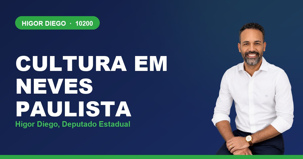 Cultura em Neves Paulista, com Higor Diego, deputado estadual 10200