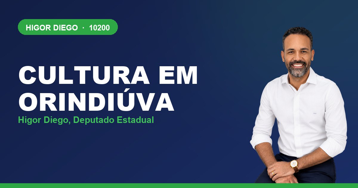 Cultura em Orindiúva, com Higor Diego, deputado estadual 10200