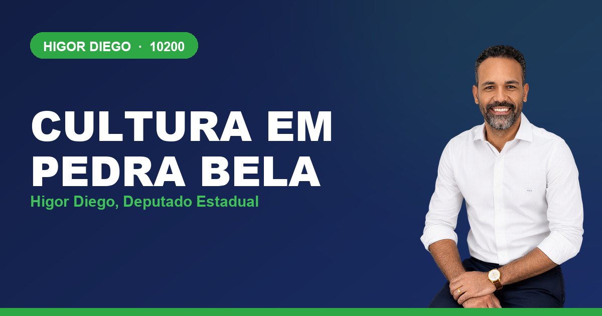 Cultura em Pedra Bela, com Higor Diego, deputado estadual 10200