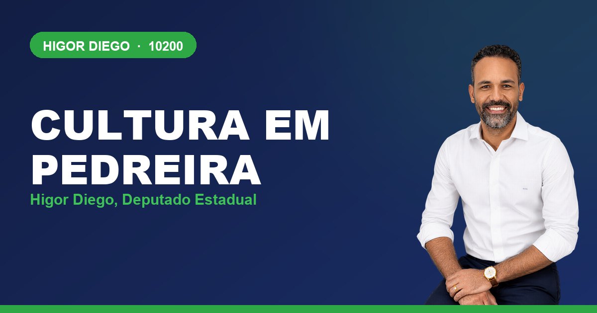 Cultura em Pedreira, com Higor Diego, deputado estadual 10200