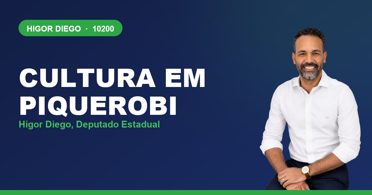 Cultura em Piquerobi, com Higor Diego, deputado estadual 10200