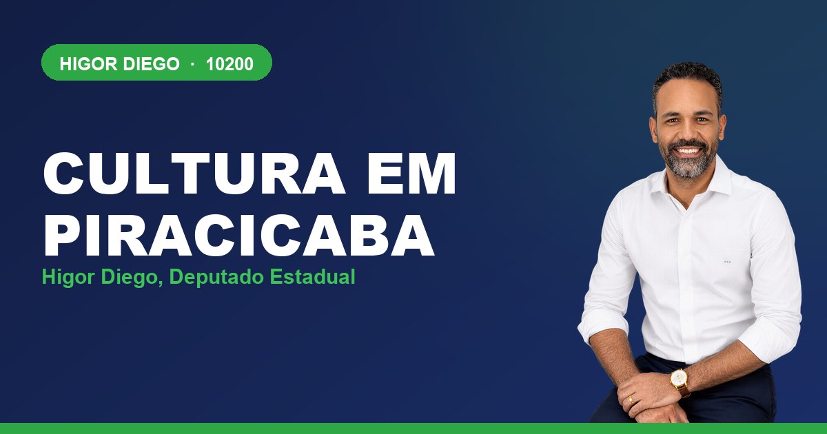 Cultura em Piracicaba, com Higor Diego, deputado estadual 10200