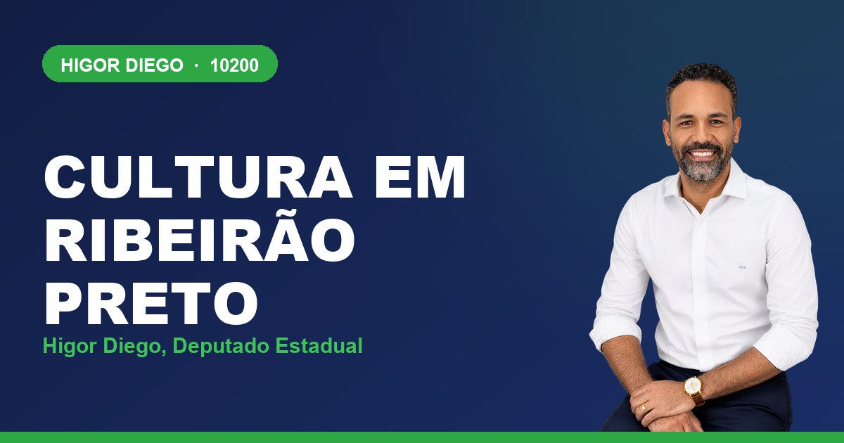 Cultura em Ribeirão Preto, com Higor Diego, deputado estadual 10200