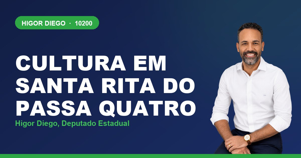 Cultura em Santa Rita do Passa Quatro, com Higor Diego, deputado estadual 10200
