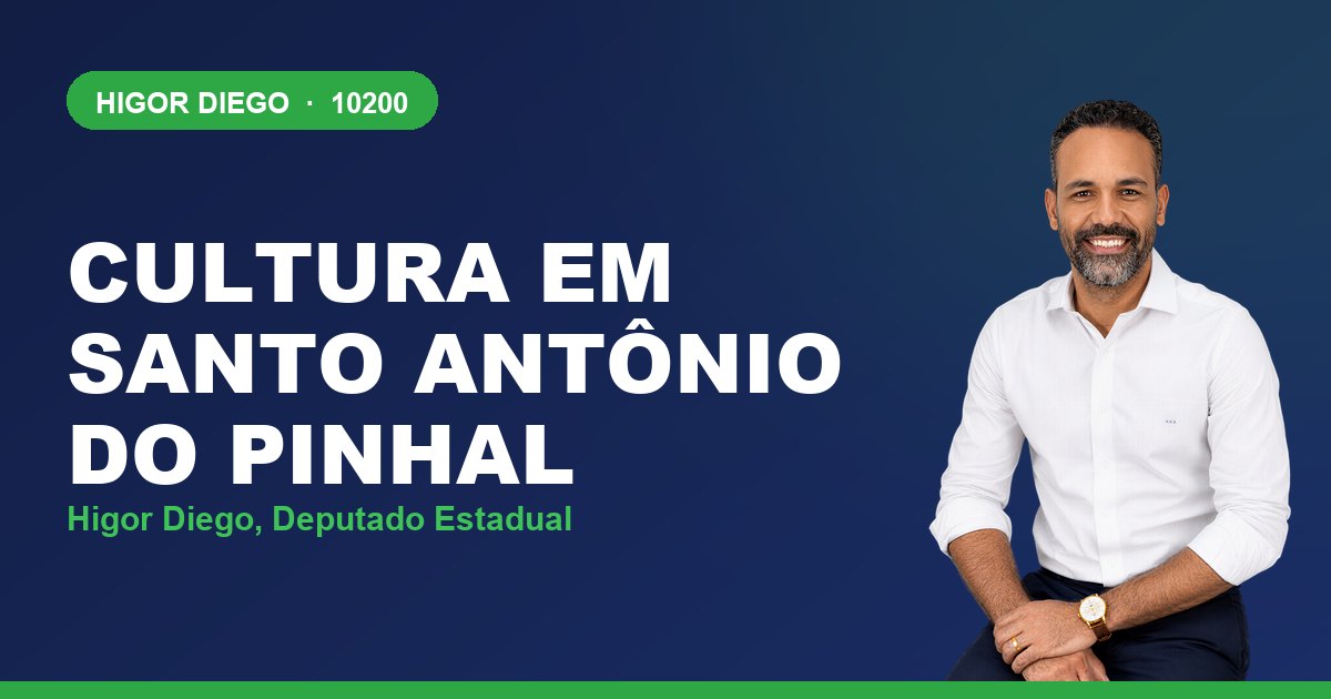Cultura em Santo Antônio do Pinhal, com Higor Diego, deputado estadual 10200
