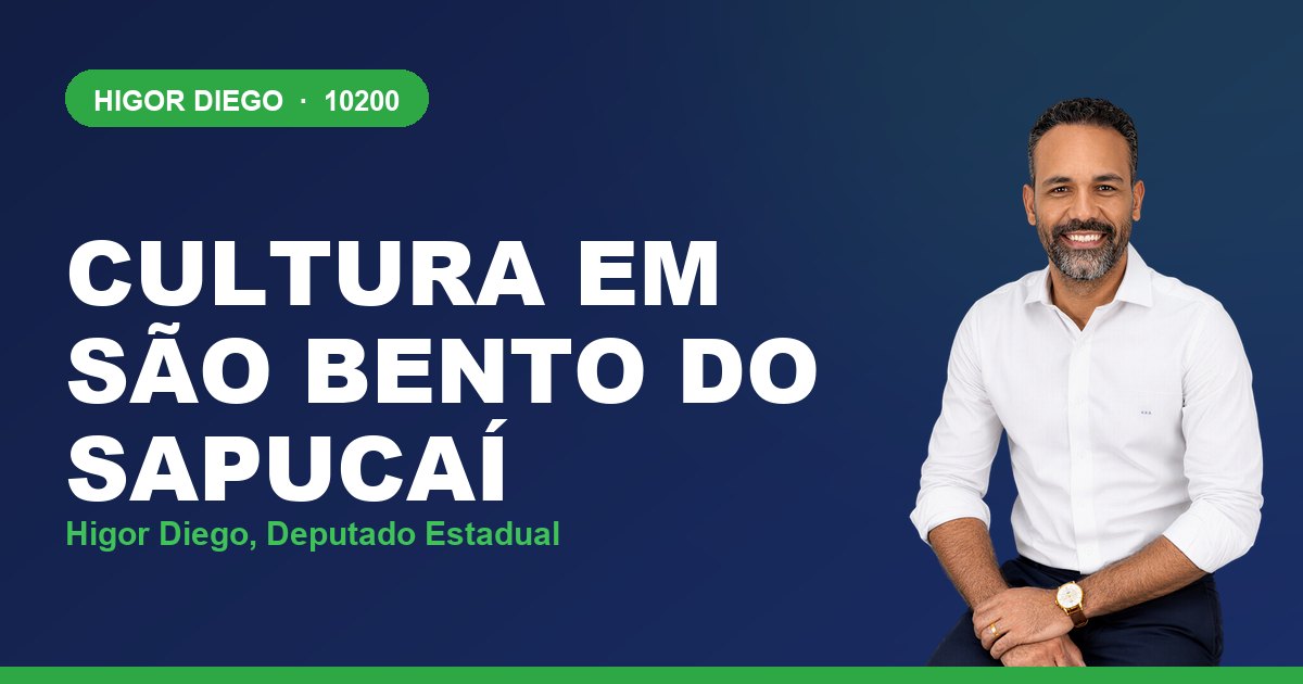 Cultura em São Bento do Sapucaí, com Higor Diego, deputado estadual 10200