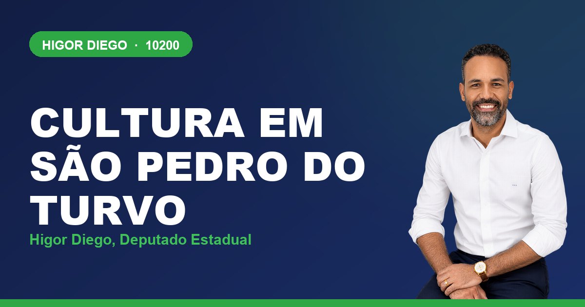 Cultura em São Pedro do Turvo, com Higor Diego, deputado estadual 10200