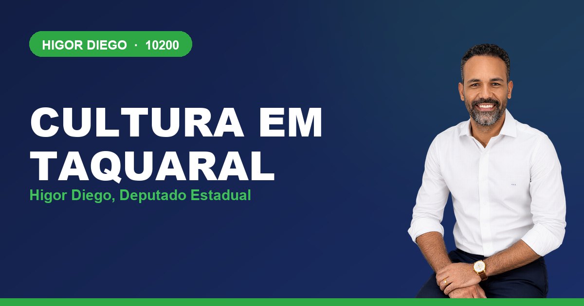 Cultura em Taquaral, com Higor Diego, deputado estadual 10200