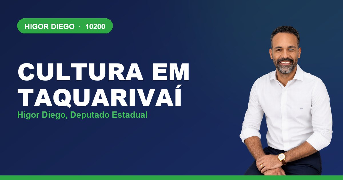 Cultura em Taquarivaí, com Higor Diego, deputado estadual 10200