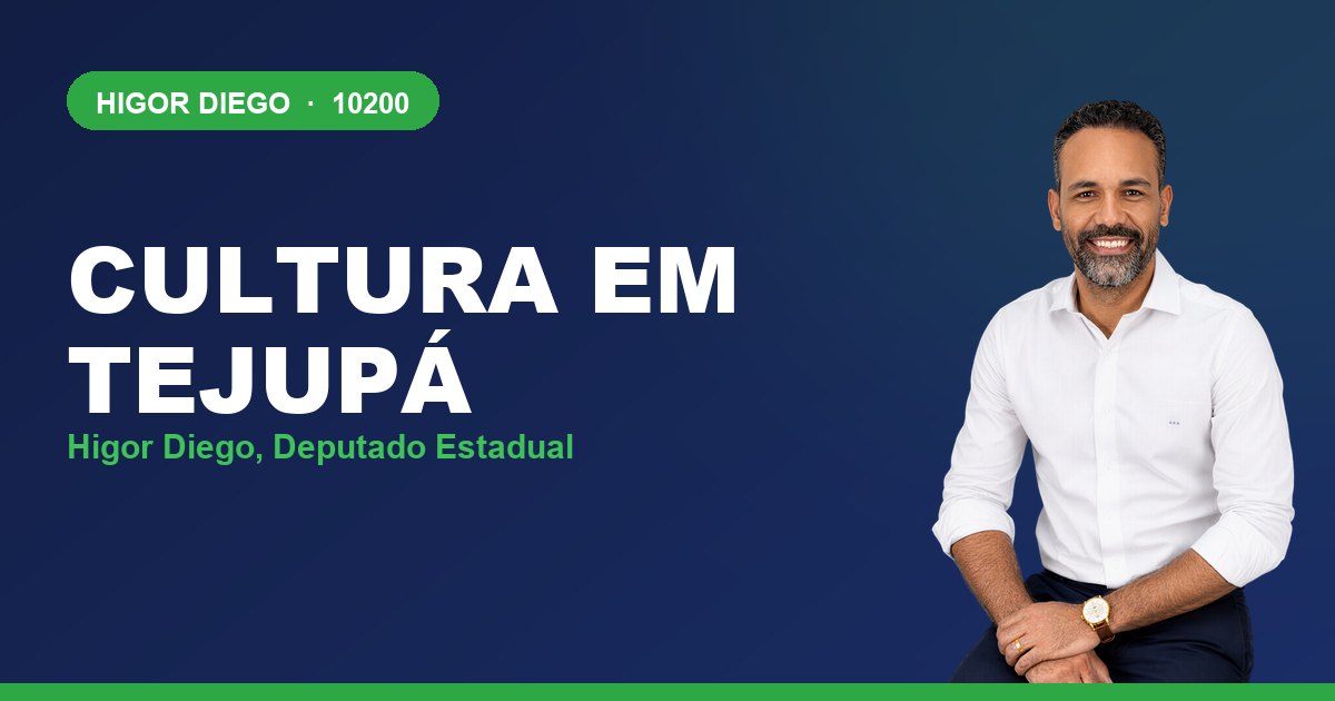 Cultura em Tejupá, com Higor Diego, deputado estadual 10200
