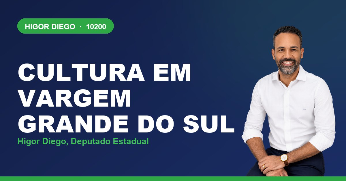 Cultura em Vargem Grande do Sul, com Higor Diego, deputado estadual 10200