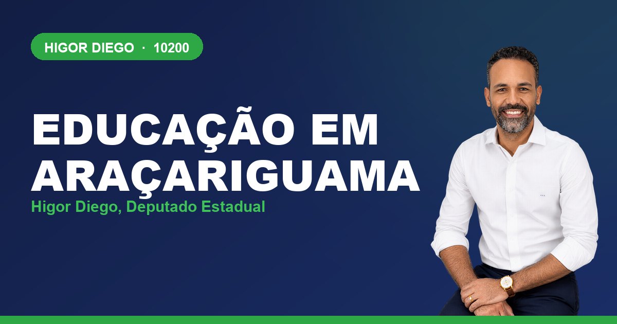 Educação em Araçariguama, com Higor Diego, deputado estadual 10200