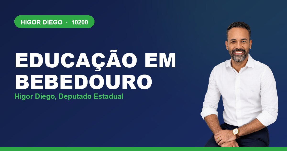 Educação em Bebedouro, com Higor Diego, deputado estadual 10200
