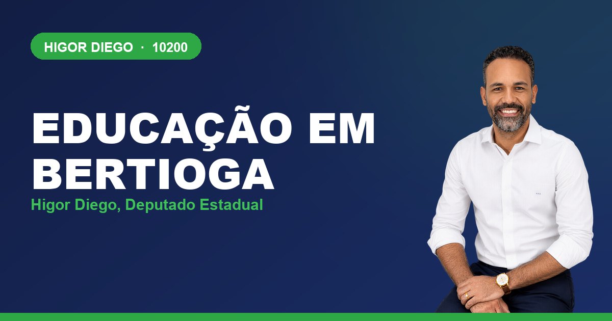 Educação em Bertioga, com Higor Diego, deputado estadual 10200