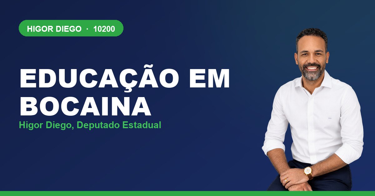 Educação em Bocaina, com Higor Diego, deputado estadual 10200