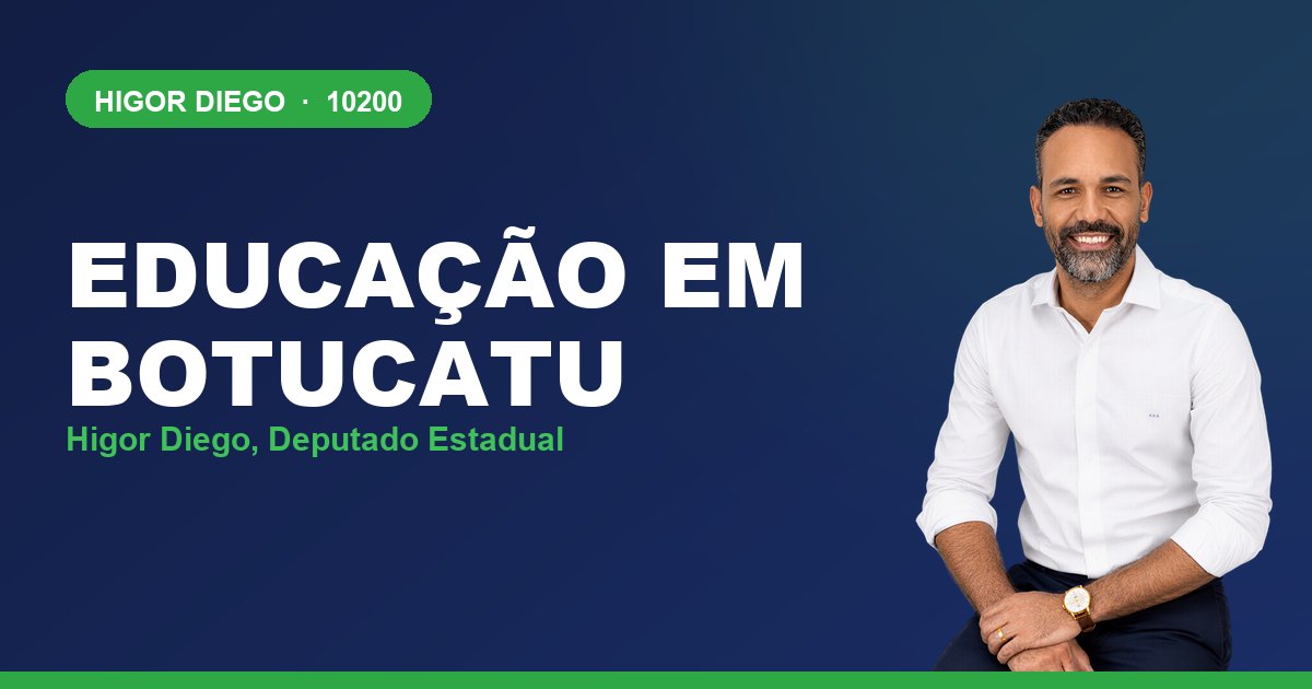 Educação em Botucatu, com Higor Diego, deputado estadual 10200